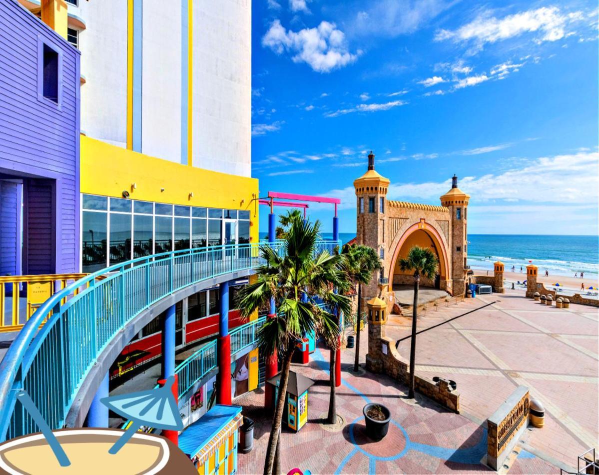 2 Bedroom Direct Oceanfront Wyndham Ocean Walk Daytona Beach 2226-0 دايتونا بيتش المظهر الخارجي الصورة