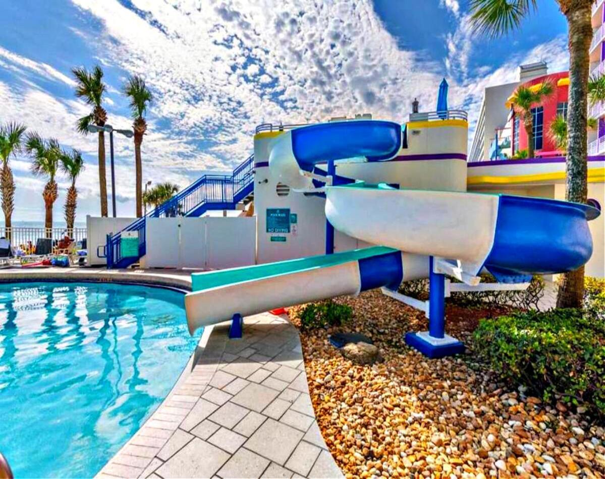 2 Bedroom Direct Oceanfront Wyndham Ocean Walk Daytona Beach 2226-0 دايتونا بيتش المظهر الخارجي الصورة