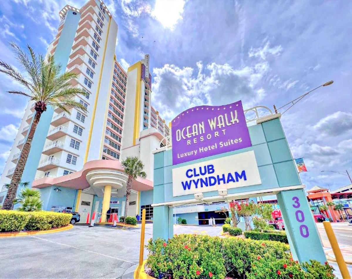 2 Bedroom Direct Oceanfront Wyndham Ocean Walk Daytona Beach 2226-0 دايتونا بيتش المظهر الخارجي الصورة